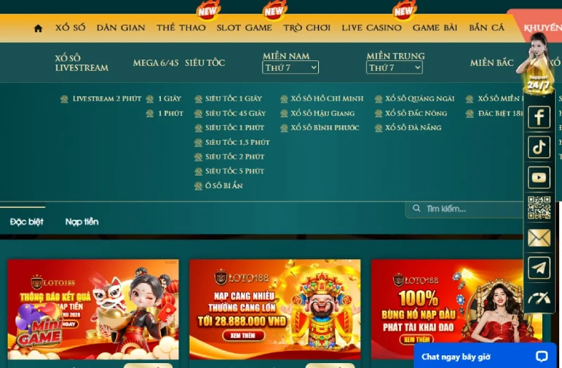 Top 5 Nhà Cái Xổ Số Uy Tín Việt Nam Là Ai? Loto188 Hót Số 1 2 Tổng hợp xổ số Loto188