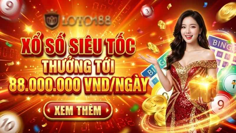 Khuyến Mãi Xổ Số Loto188 1 Khuyến mãi xổ số Loto188 – Phân tích điều kiện, mức thưởng