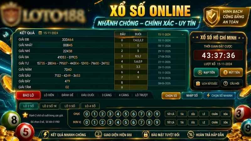 Những Điểm Đáng Chú Ý Của Mini Game Loto188